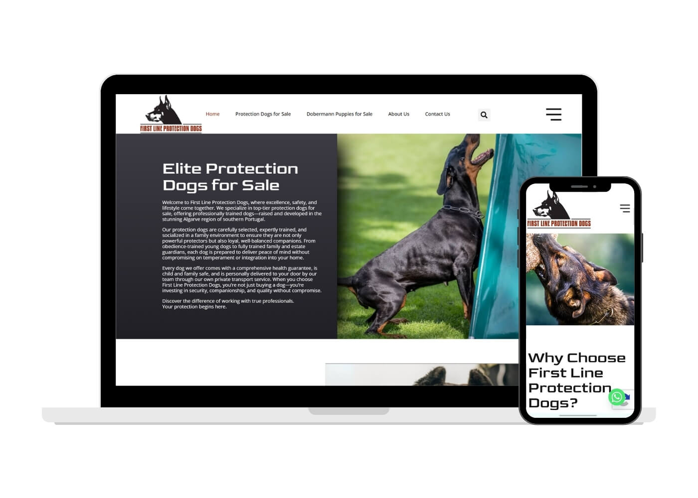 First Line Protection Dogs