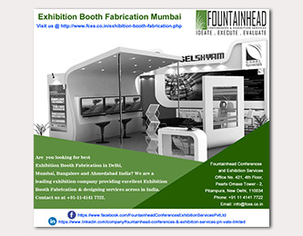 Exhibition Booth Fabrication Mumbai