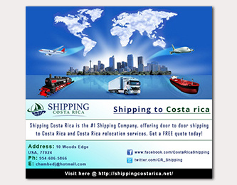 Shipping to Costa Rica